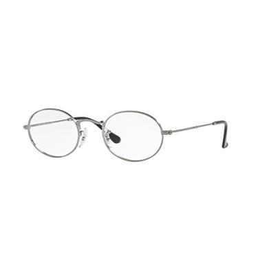 Imagem de Armação para Óculos Ray-Ban Oval 0RX3547V 2502 Tam 51 / Chumbo