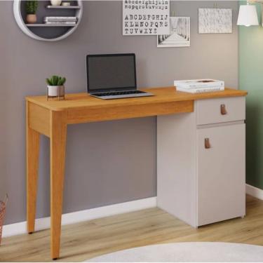 Imagem de Escrivaninha Helô JCM Movelaria - Cinamomo/Off