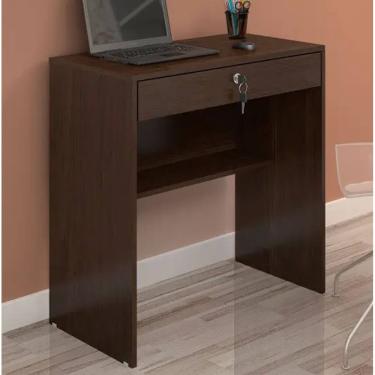 Imagem de Escrivaninha Andorinha Gaveta com Chave JCM - Café Soft