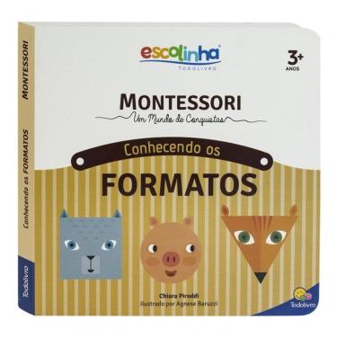 Imagem de Escolinha MONTESSORI Meu P livro... Conhecendo os Formatos