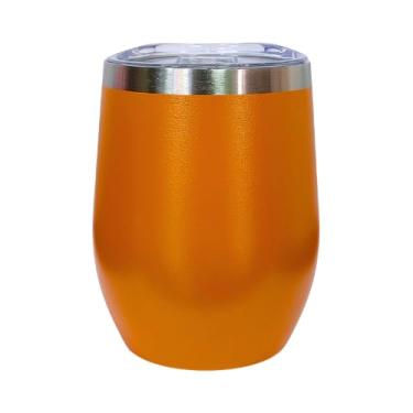 Imagem de Copo Térmico 350ml com Tampa Cor Laranja