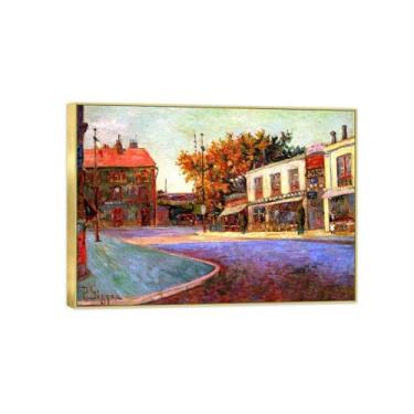 Imagem de BMZFYBS Pintura famosa de arte de parede em tela para decoração de casa - Pôster e impressões douradas para sala de estar 70 x 100 cm 27 x 39 pol