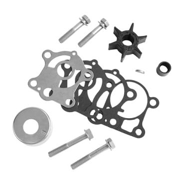 Imagem de WINGOGO 6H4-W0078-A0-00 Kit de reparo do impulsor da bomba de água de substituição para Yamaha Outboard 25 40 50 HP C25 P50 Pro50 2 Stroke Boat Motor Parts Sierra 18-3429 6H4-W0078-01-00 6H4-W0078-00