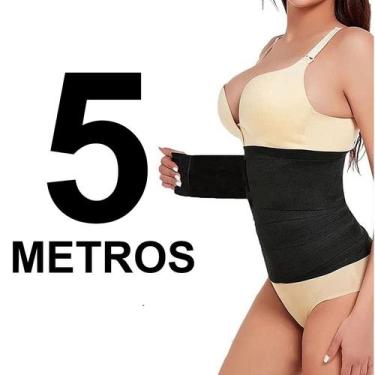 Imagem de Cinta Modeladora Elastico Alta Compressão Invisível 5 Metros - ARADESC