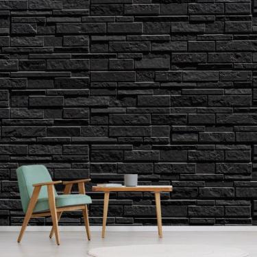 Imagem de Papel de Parede Pedras Canjiquinha Rustico Sala Adesivo - 262pcm - All