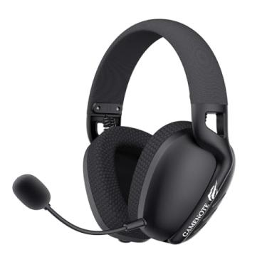 Imagem de Havit Fone de Ouvido Headset Gamer Fuxi-H6 Black Com Fio e Sem Fio, Wireless 2,4GHz, Bluetooth, Cabo USB-C