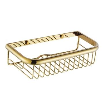 Imagem de Acessórios de banheiro em latão dourado, prateleira porta-papel, porta-toalhas, saboneteira, toalheiro, gancho de vidro, ferragens opcionais, 30 cm