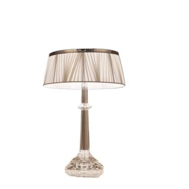 Imagem de Luminárias de cabeceira Nova Luz De Luxo Quarto Candeeiro Mesa Cristal Simples Lâmpada Cabeceira Quente Estilo Americano Moderno Sala Estar Estudo Decorativo Luminárias de mesa