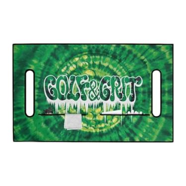 Imagem de Aymzbd Capa Decorativa para Assento de Carrinho de Golfe, Fácil de Instalar, Lavável, Protetor de Toalha para Cruzeiros de Verão, Campo Esportivo Ao Ar Livre, Style C