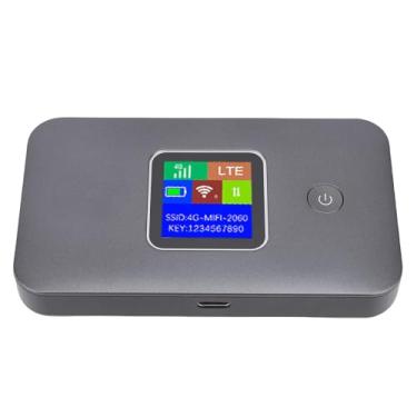 Imagem de Yunseity Hotspot Móvel 4g WiFi, Wi -Fi Portátil, 2,4g 5,8g WiFi, Suporta de 8 a 10 Usuários por Vez, para Campistas, Motorhomes e viagens.