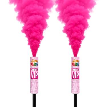 Imagem de Kit 2 Bastão de Fumaça Chá Revelação ROSA