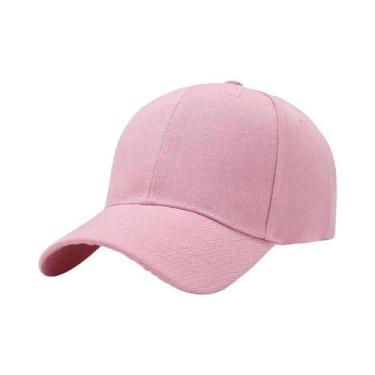 Imagem de Boné Snapback Ajustável Unissex - Estilo Hip Hop Streetwear, Rosa