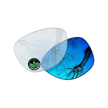 Imagem de Raydi Lentes de reposição de policarbonato para óculos de sol RayBan Meta Skyler RW4010 52 mm - azul eclipse fotocromático - não polarizado