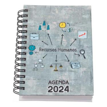 Imagem de Agenda Profissões 2024 Capa Dura Recursos Humanos A5 352 Pgs - Serv Co