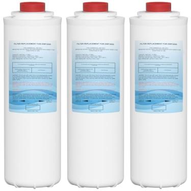Imagem de Filtro de substituição de água 51300C (sem chip) compatível com Elkay 51300C EWF3000 e estação de enchimento de garrafas Ezh20, substituição de filtro de água de 3000 galões para ERF750, 51299C