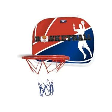 Imagem de Mini Tabela de Basket e Bola Infantil Zippy Toys TB22MN