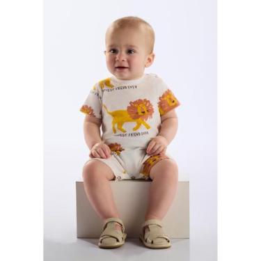 Imagem de Macaquinho Leão para Bebê Menino Up Baby, G