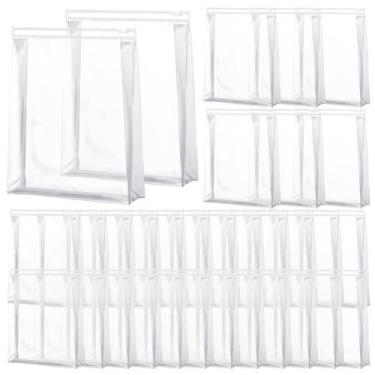 Imagem de Bolsa de maquiagem Xuniea Mini Clear 50 unidades de PVC impermeável 13