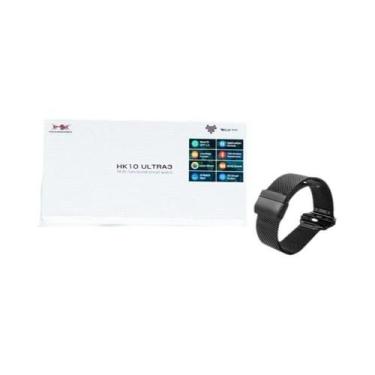 Imagem de Smartwatch 4G HK10 ULTRA 3 Com NFC, Bússola, Chamada BT, Esportes, Cha