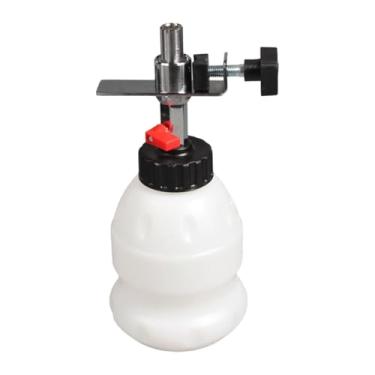 Imagem de QccHieUs Pote para troca de fluido de freio Auto Supplies, multiuso, prático, durável, resistente, 1L, garrafa para troca de óleo de freio para manutenção de