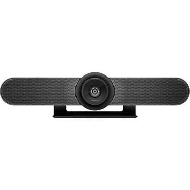 Imagem de Logitech 960-001101 MeetUp - Câmera de conferência - panorâmica/inclinação - Cor - 3840 x 2160 - Áudio - Sem fio - Bluetooth LE/NFC - USB 3.0 - MJPEG