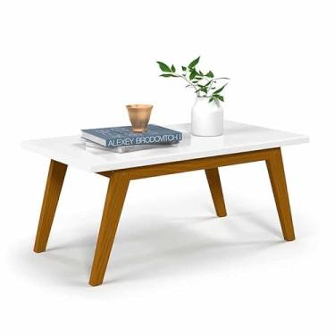 Imagem de Mesa de Centro Retangular 90 x 50 x 39 Prism Patrimar Branco
