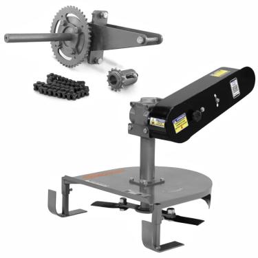 Imagem de Roçadeira Frontal RF500 Para Motocultivadores E kit Redutor Velocidade