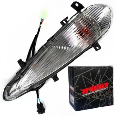 Imagem de Pisca Completo Dianteir Esquerdo - Biz 125/110i - Cristal - Trilha