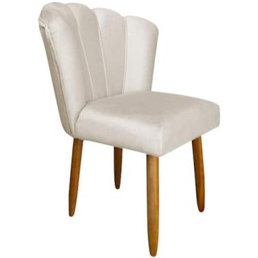 Imagem de Cadeira Poltrona Flor Sala Quarto Penteadeira Camarim Salão - Vit Deco