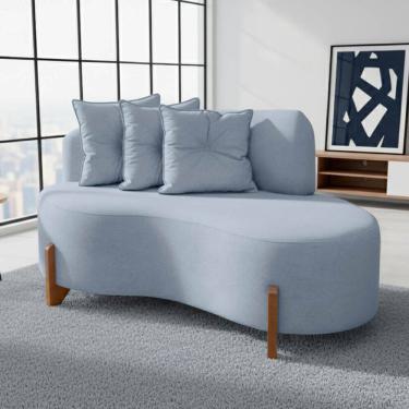 Imagem de Sofá Orgânico Namoradeira 3 Lugares Feijão Thor 200cm Bouclê