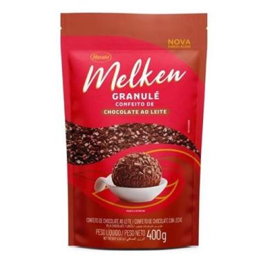 Imagem de Chocolate Granulado Ao Leite Granule 400g Harald.