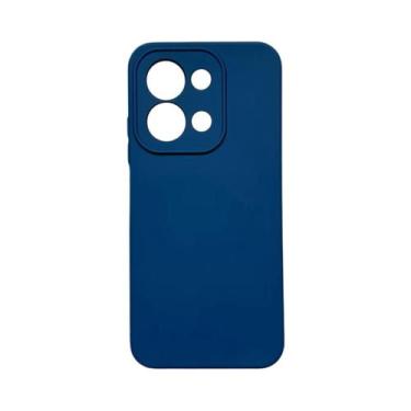 Imagem de Capa Capinha Xiaomi Redmi 15c 5G - Case Protetora Aveludado - DB, Azul
