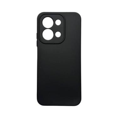Imagem de Capa Capinha Xiaomi Redmi 15c 5G - Case Protetora Aveludado - DB, Pret