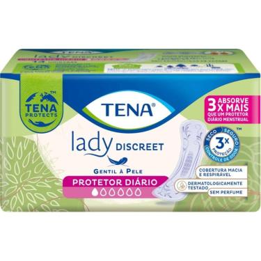 Imagem de Absorvente Tena Lady Discreet Protetor Diário Com 14 Unidade