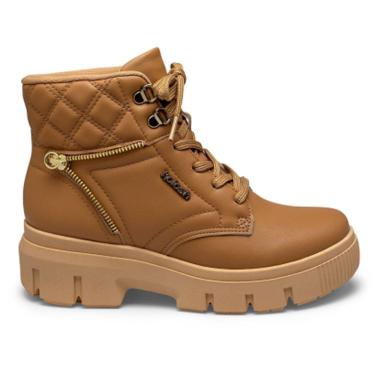 Imagem de Bota Coturno Feminino Adventure Almeria Camelo Kolosh C3368-0005