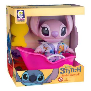 Imagem de Brinquedo Angel Banho Divertido Stitch Disney - Cotiplás