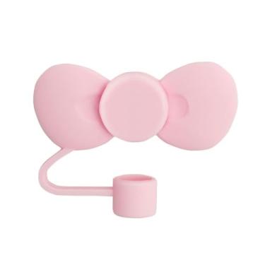 Imagem de Tampão de canudo de silicone para bebidas, acessórios criativos com pontas de canudo