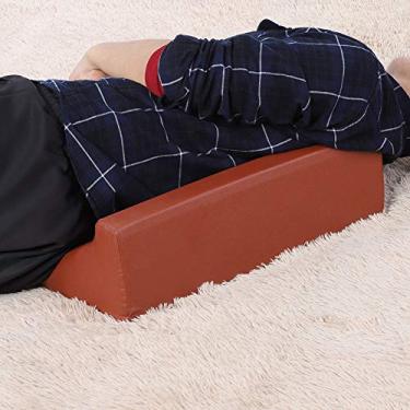 Imagem de Zerodis Almofada de Cunha de Espuma para Jardinagem Doméstica Travesseiro Têxtil Doméstico para Elevação de Pernas Ideal para Pacientes e Idosos 19,7X9,8X5,9 Polegadas Almofada de Cunha de Espuma