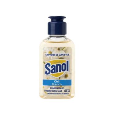 Imagem de Limpador De Superficie Sanol Cha Branco 120Ml