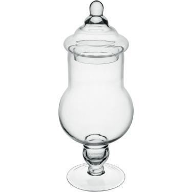 Imagem de Bomboniere Baleiro Potiche Redondo Home&co Tampa Vidro 43x17