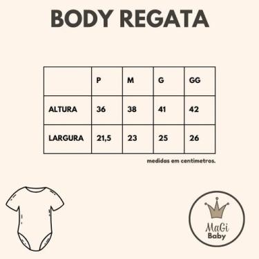 Imagem de Body Regata Liso MaGi Baby, M, Off white
