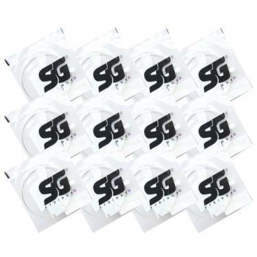 Imagem de KIT 12 corda avulsa nota Si 011 para guitarra - SG