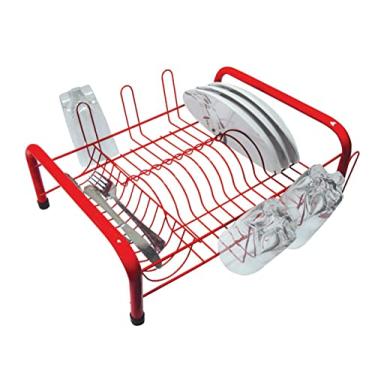 Imagem de Escorredor 12 Pratos Vermelho Utily