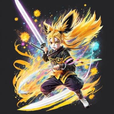 Imagem de Adesivo de Parede Anime Monstros Fofinhos Decorativo Infantil Florathex 40x40cm