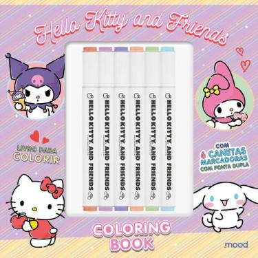 Imagem de Livro - Hello Kitty - Coloring Book - Livro de colorir