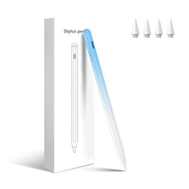 Imagem de Caneta Stylus para iPad Pencil 10ª geração, 2 x carregamento rápido para Apple Pencil com inclinação, canetas digitais compatíveis com iPad 6-11ª geração/A16, Pro 33.0 cm/32.8 cm/27.9 cm/M4, Air 3/4/5