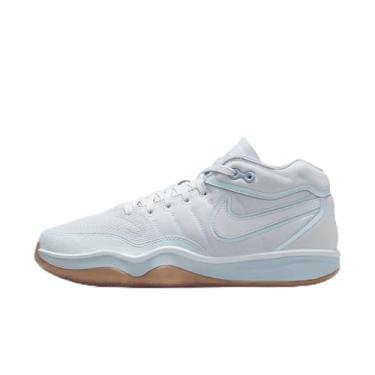 Imagem de Nike Tênis de basquete feminino G.T. Hustle 2 (HF1570-001, cinza futebol/azul glacial/azul armory), Cinza futebol/azul glacial/azul claro, 42