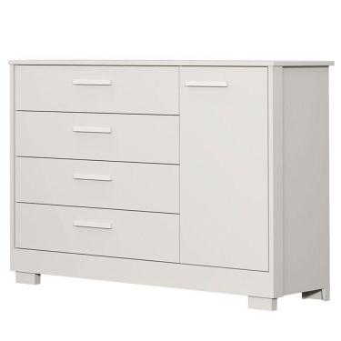 Imagem de Cômoda Infantil Zaki Com Porta Branco Acetinado - Reller