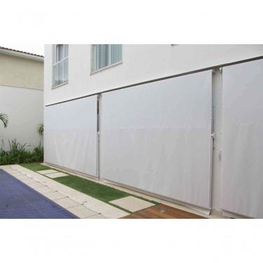 Imagem de Toldo Cortina Flex - Pvc - 4,00 M Largura 3,00 Cinza