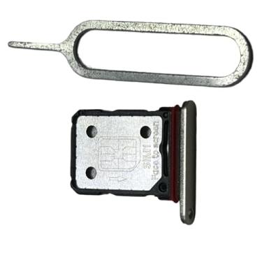 Imagem de zhxchzhi Suporte de bandeja de cartão SIM duplo OEM + pino compatível com Realme 15 Pro 5G Parts Golden